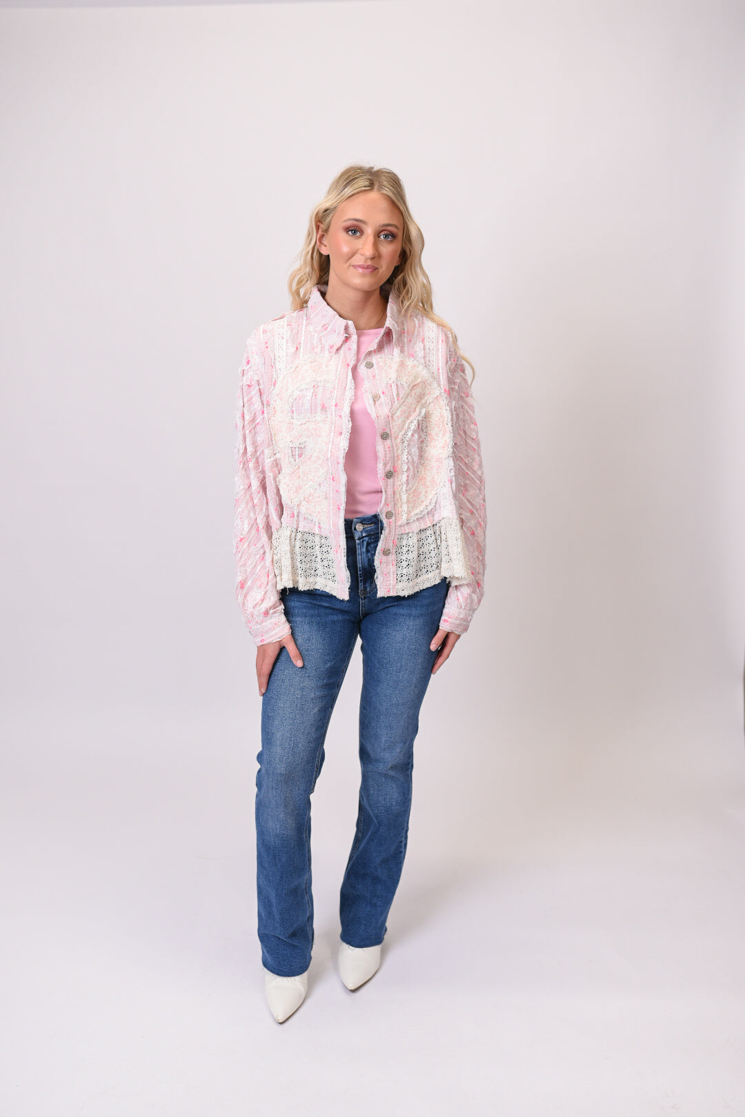 Peaceful Vibes Top in Pink