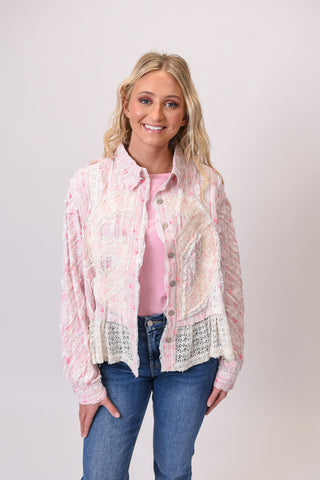 Peaceful Vibes Top in Pink