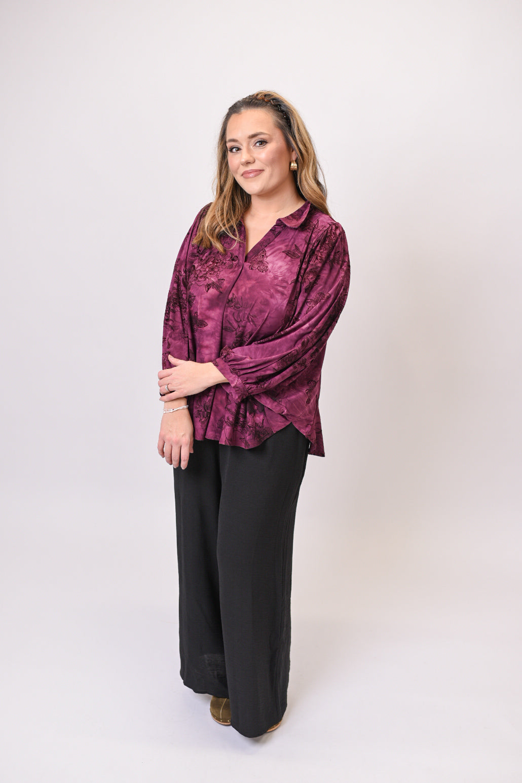 Floral Flight Blouse