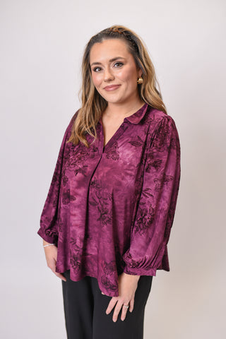 Floral Flight Blouse