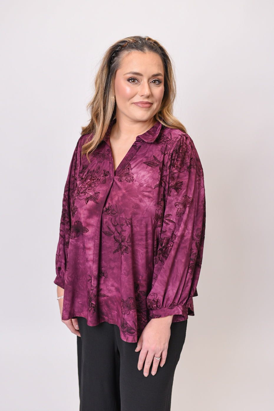Floral Flight Blouse