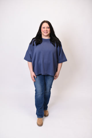 Essentials Scuba Top in Curvy