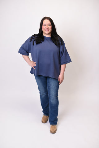 Essentials Scuba Top in Curvy