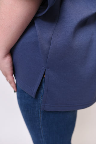 Essentials Scuba Top in Curvy