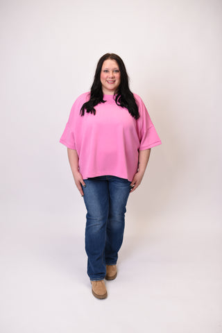 Essentials Scuba Top in Curvy