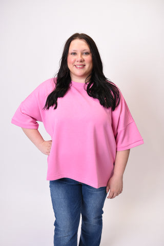 Essentials Scuba Top in Curvy