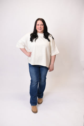 Essentials Scuba Top in Curvy