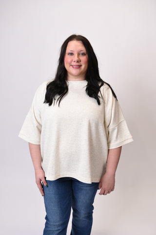 Essentials Scuba Top in Curvy