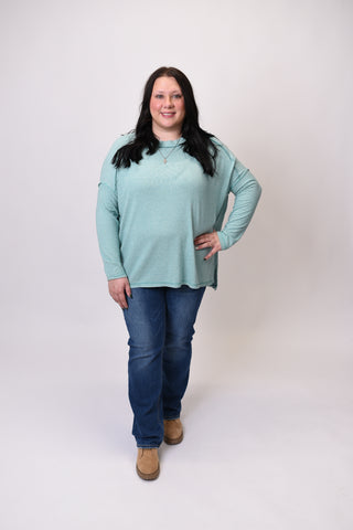 Baby Soft Pullover in Green