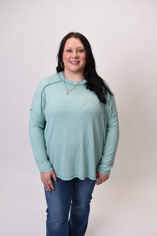 Baby Soft Pullover in Green