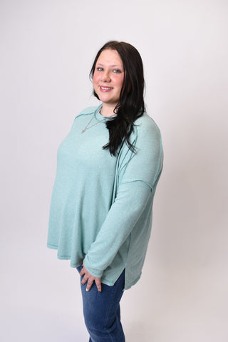 Baby Soft Pullover in Green