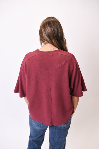 Cloudy Days Knit Top