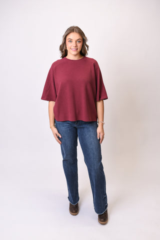 Cloudy Days Knit Top