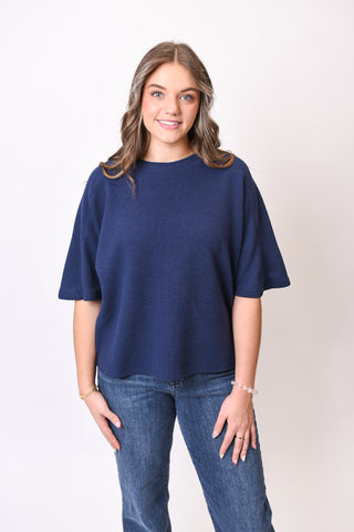 Cloudy Days Knit Top