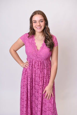 Romance Is In the Air Midi Dress