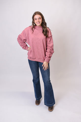 Pinky Promise Pullover in Pink
