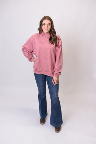 Pinky Promise Pullover in Pink