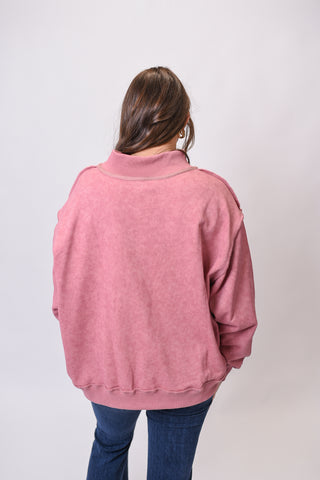 Pinky Promise Pullover in Pink
