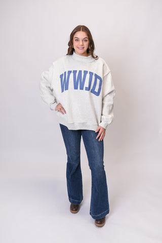 WWJD/AMEN Reversible Sweatshirt