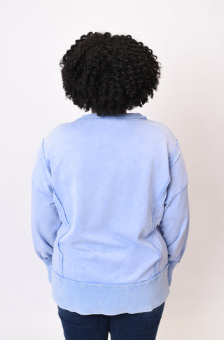 Go Fish Pullover in Blue