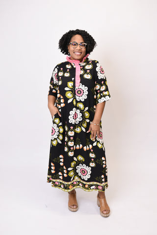 Love Letter Floral Midi Dress