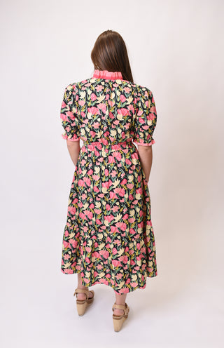 Garden Vows Floral Midi Dress