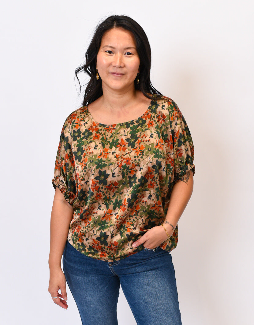 Botanical Essence Top in Orange Blossom