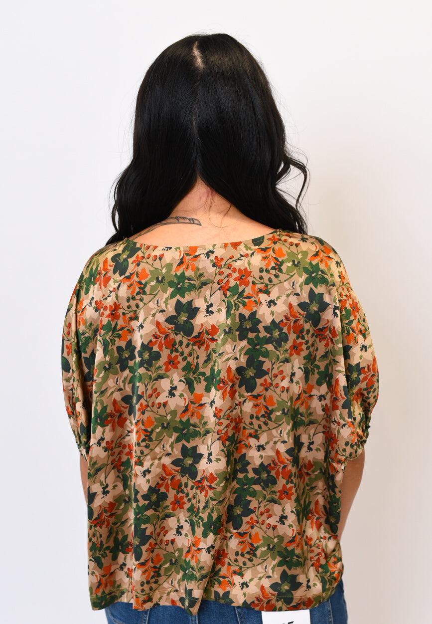 Botanical Essence Top in Orange Blossom