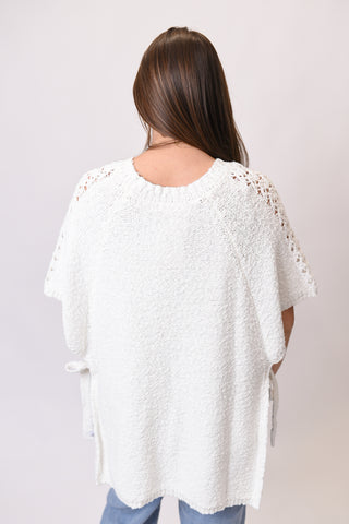 Cloud Whisper Poncho Top