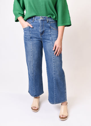 Straight Ahead Wide Leg Mica Jeans