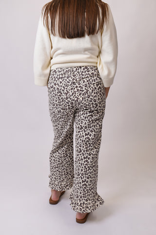 Snow Leopard Denim