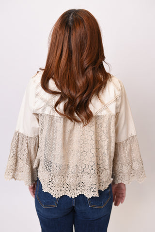 Timeless Trail Lace Shrug
