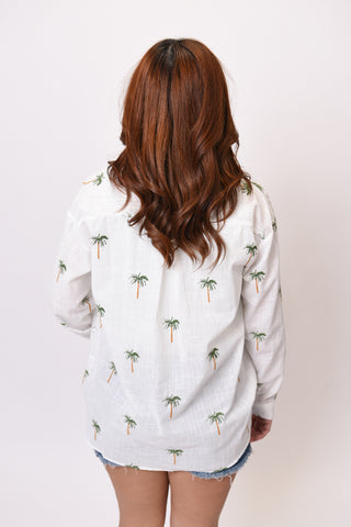 Under The Palms Blouse
