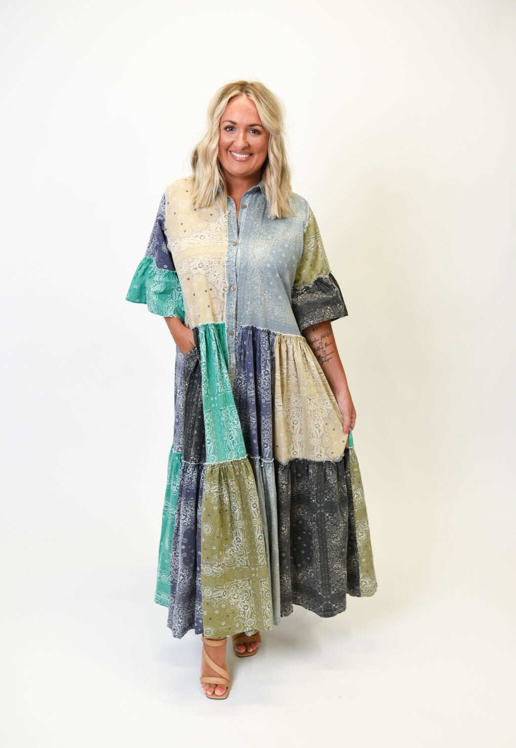 Frontier Spirit Maxi Dress by Oli &amp; Hali