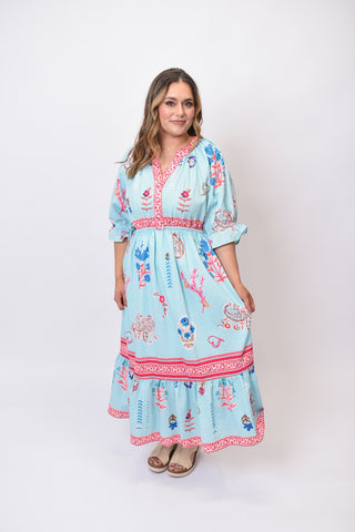 Written In Flowers Midi Dress