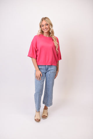 Happy Place Pullover Sweater