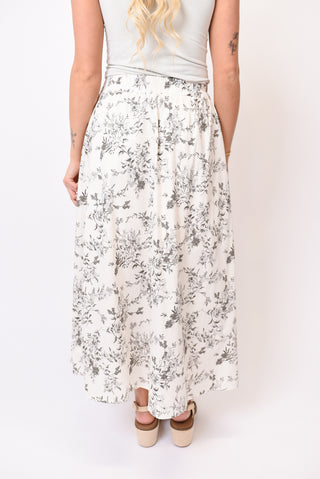 Summer Whisper Toile Skirt