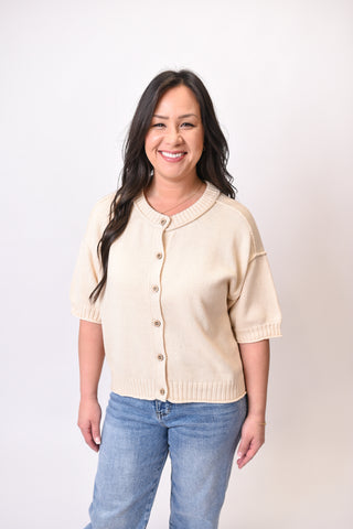 Busy Days Button Up Cardigan