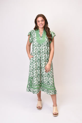 Garden Villa Days Midi Dress