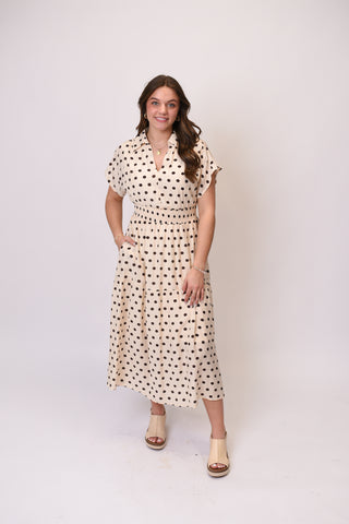 Dot Darling Midi Dress