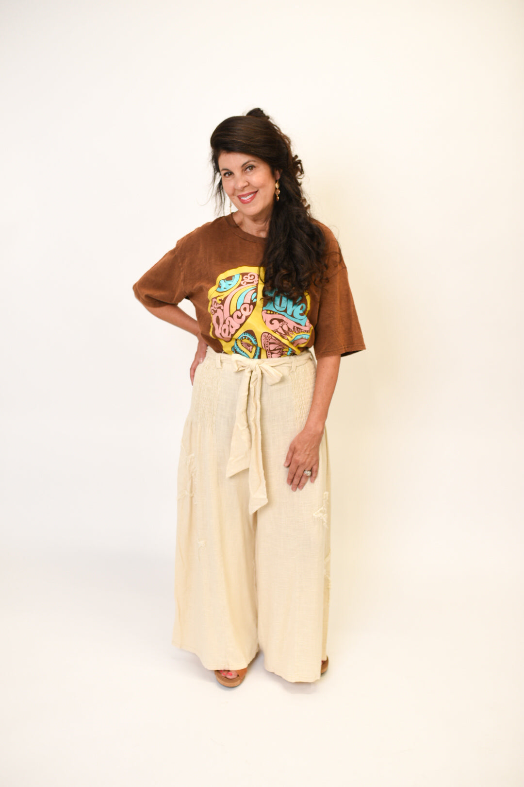 You&#39;re A Star Linen Pants in Natural