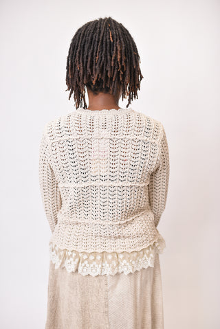 Feminine Touch Cardigan in Natural