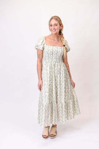 Garden Path Midi Dress