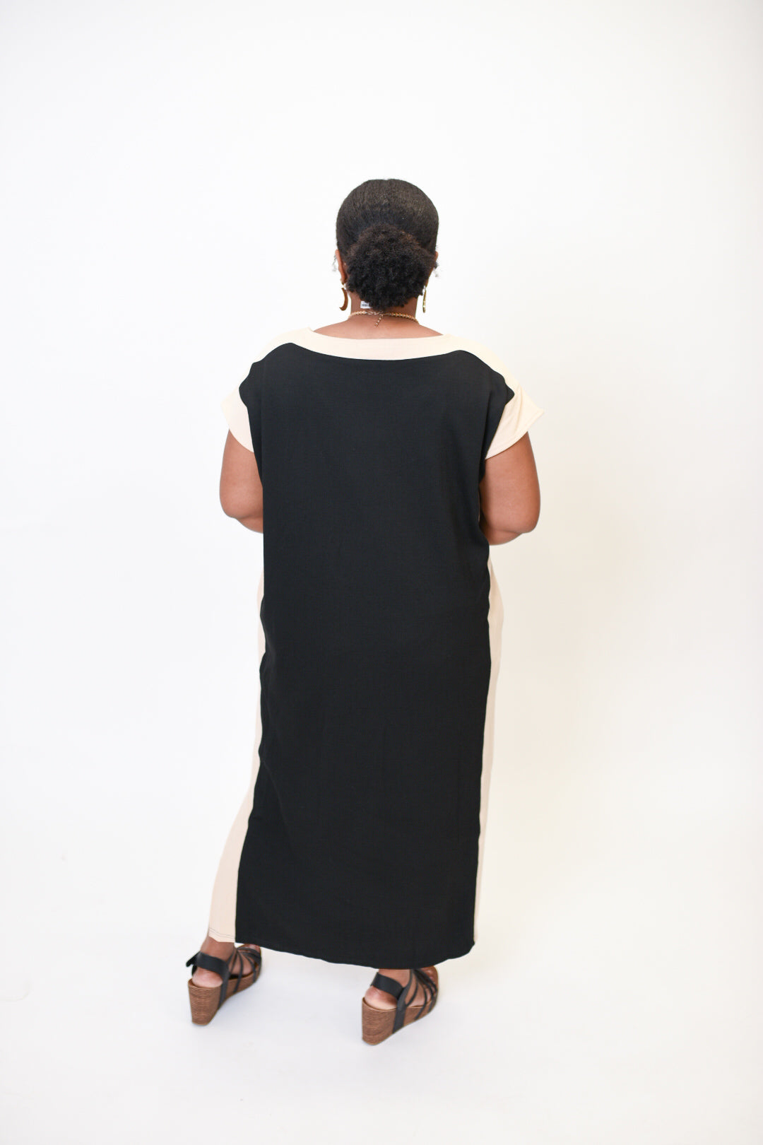 Always Ready Midi Dress in Black