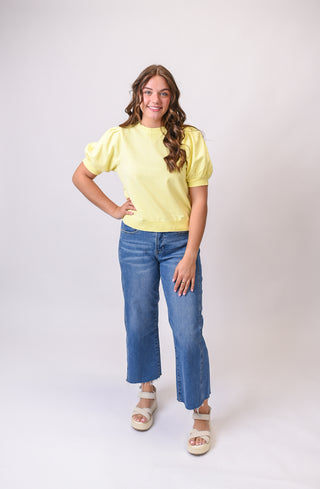 Sweet Escape Puff Sleeve Top