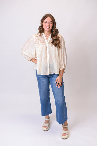 Cottage Charm Tunic Top