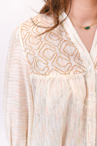Cottage Charm Tunic Top