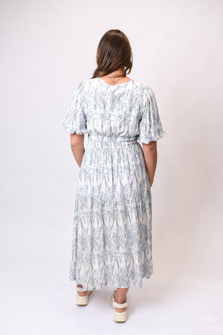 Fresh Air Floral Midi Dress