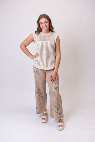 Warm Breeze Crochet Top
