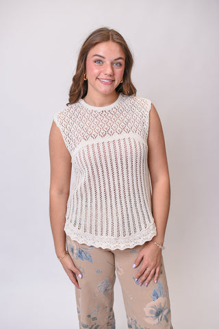 Warm Breeze Crochet Top